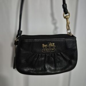 Black Coach Women's Wrist Bag
